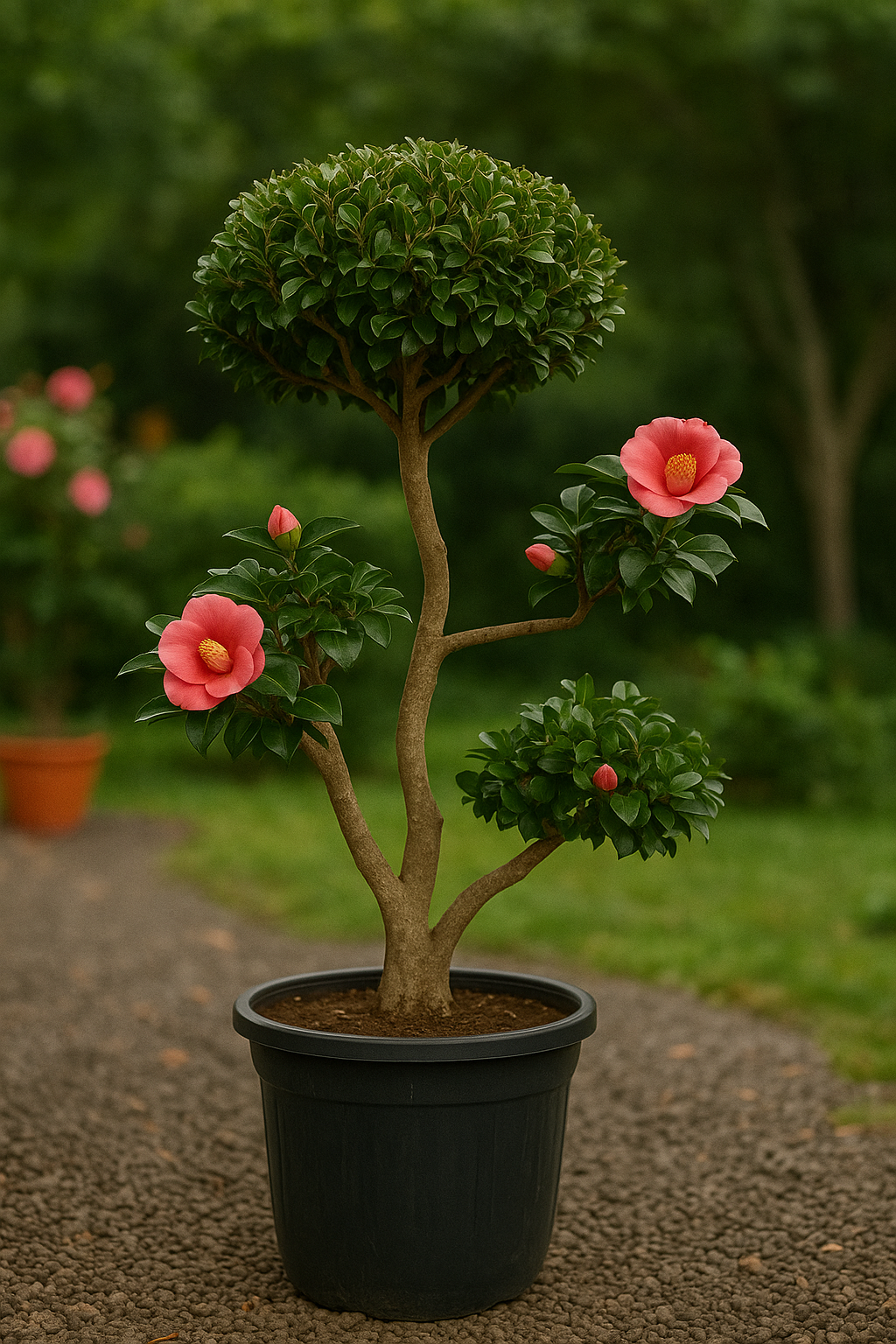 Camellia japonica bonsai