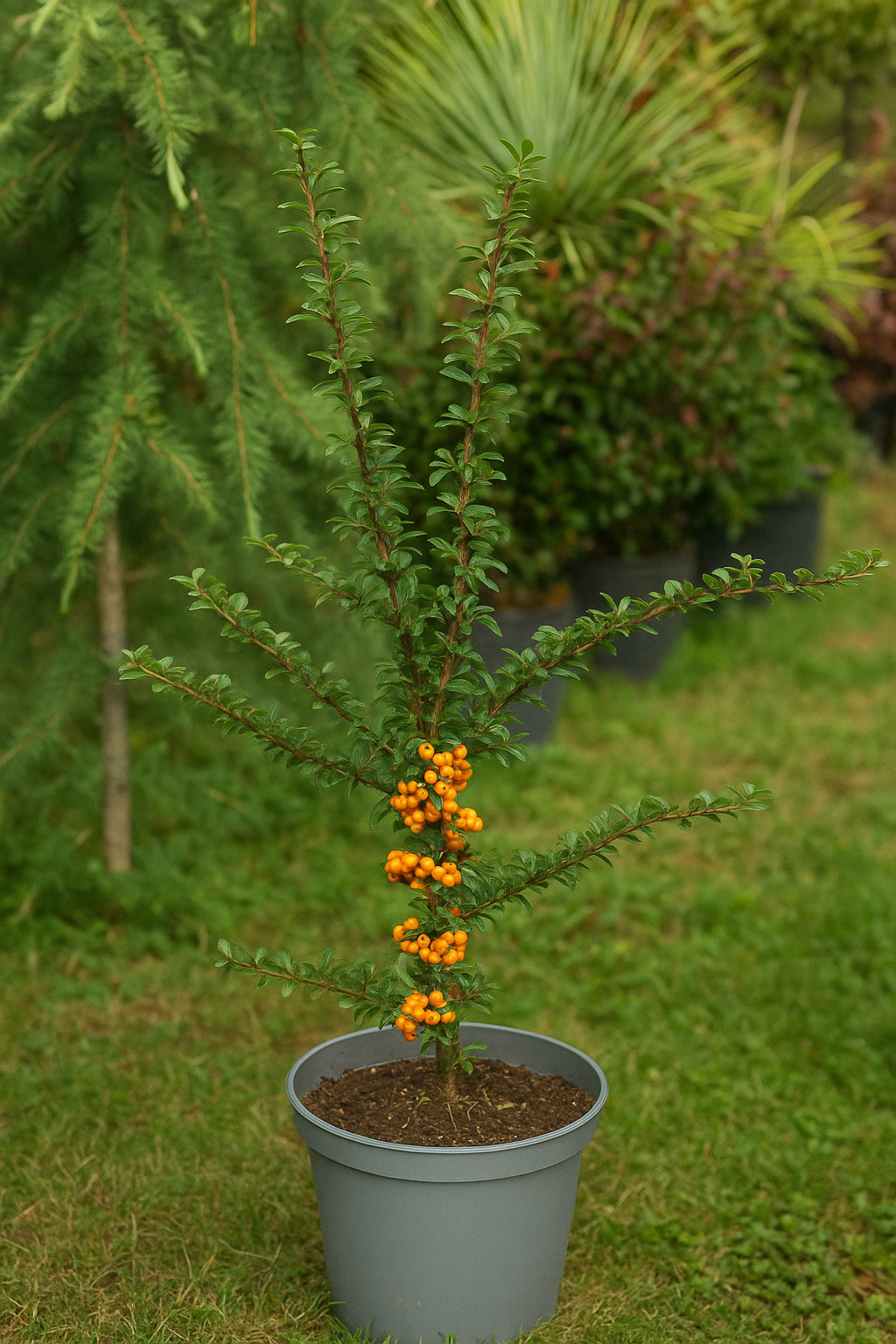 Cătină ornamentală (Hippophae rhamnoides)
