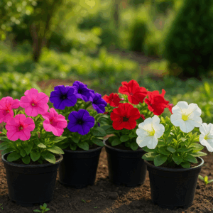 Petunii (Petunia hybrida)